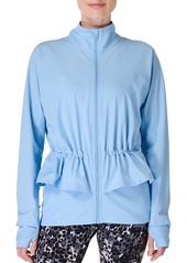 Sweaty Betty Women's Fast Lane Running Jacket, Medium, Blue