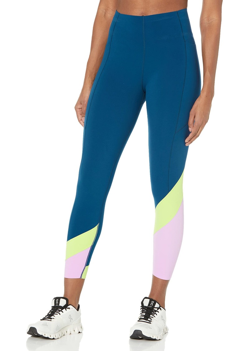 Sweaty Betty Women's Power HIGH Waist 7/8 Color Block Ultra Sculpt Workout Legging