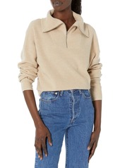 Sweaty Betty Women's Relax Cashmere Half Zip Pullover Sweatshirt