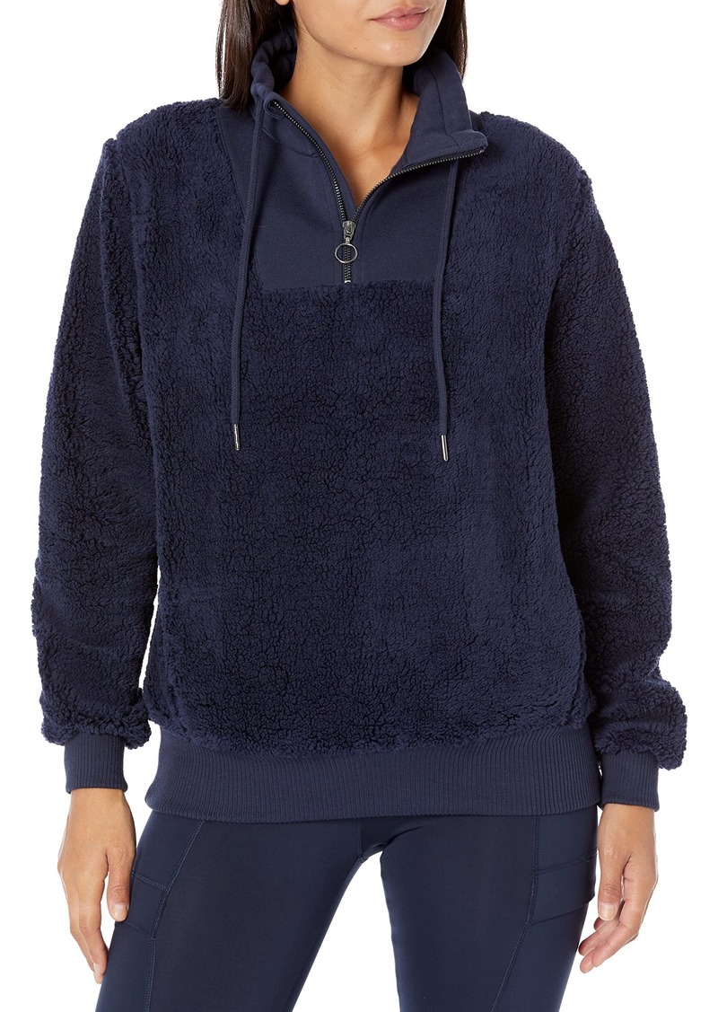 Sweaty Betty Women's SHERPA HALF ZIP LONG SLEEVE SWEATSHIRT