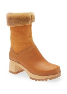 Swedish Hasbeens Genuine Shearling Lined Boot