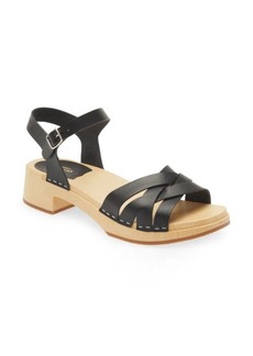 Swedish Hasbeens New Braided Sandal in Black at Nordstrom
