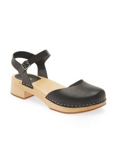 Swedish Hasbeens New Covered Sandal in Black at Nordstrom