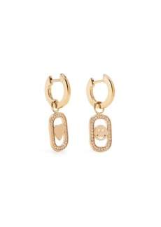 Sydney Evan 14kt yellow gold Icon diamond earrings
