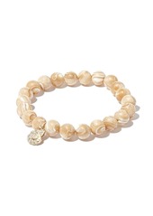 Sydney Evan 14kt yellow gold mother-of-pearl bracelet