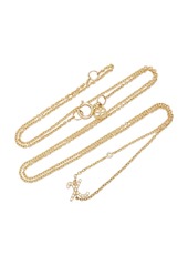 Sydney Evan - Women's 14K Gold Diamond Initial Necklace - Gold - Moda Operandi - Gifts For Her