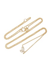 Sydney Evan - Women's 14K Gold Diamond Initial Necklace - Gold - Moda Operandi