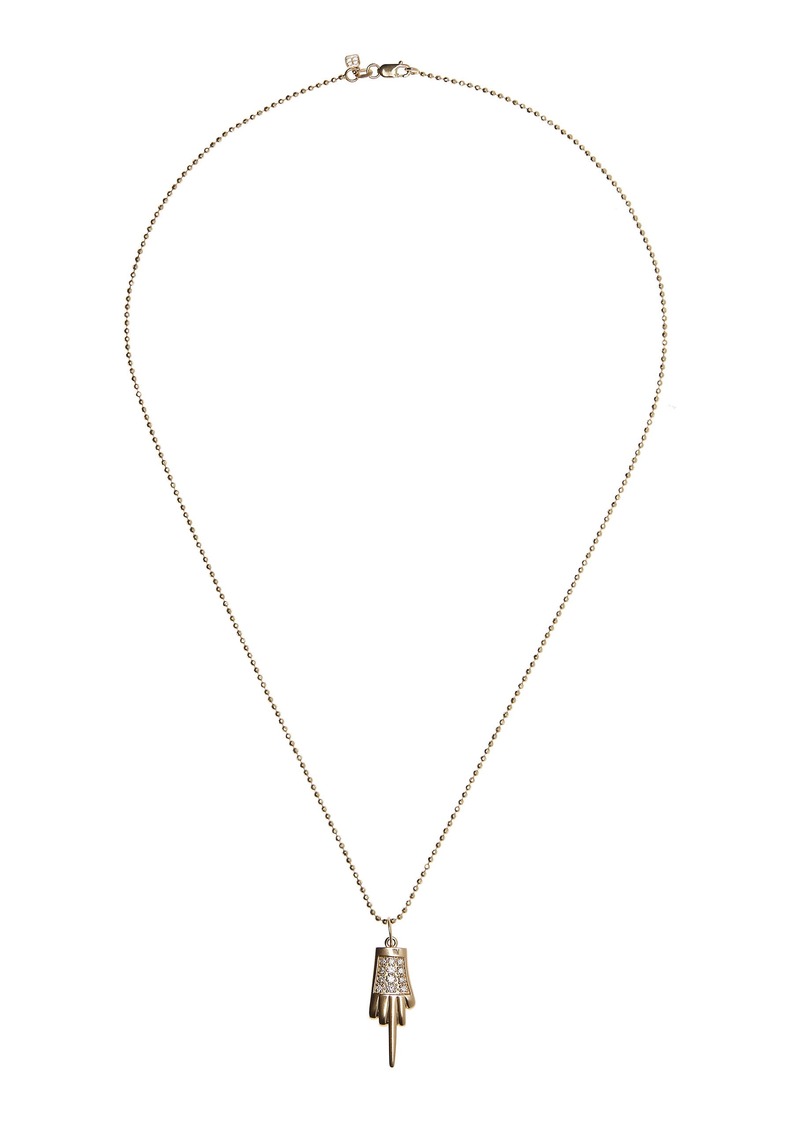 Sydney Evan - 14K Gold; Diamond Necklace - Gold - OS - Moda Operandi - Gifts For Her