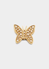 Sydney Evan 14k Diamond Butterfly Single Stud Earring