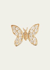 Sydney Evan 14k Diamond Tiny Butterfly Stud Earring  Single