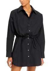 T by Alexander Wang alexadnerwang.t Front Button Mini Shirt Dress