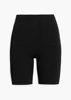 T by Alexander Wang alexanderwang.t - Appliquéd stretch-knit shorts - Black - XS