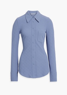 T by Alexander Wang alexanderwang.t - Jacquard-knit shirt - Blue - XS