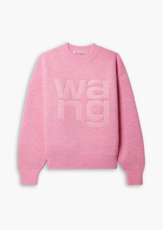 T by Alexander Wang alexanderwang.t - Debossed knitted sweater - Pink - M