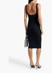 T by Alexander Wang alexanderwang.t - Jacquard-knit dress - Black - XXS