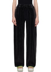 T by Alexander Wang alexanderwang.t Black Apple Track Pants