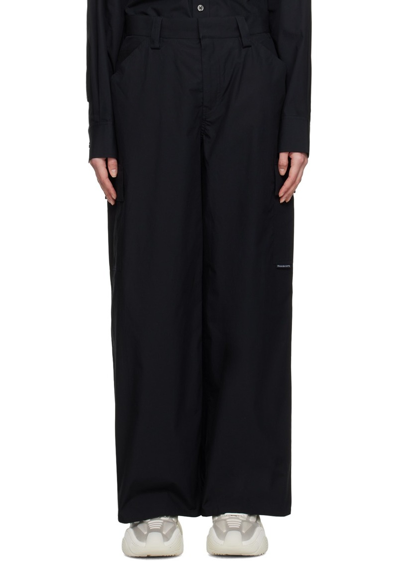 T by Alexander Wang alexanderwang. t Black Cargo Trousers