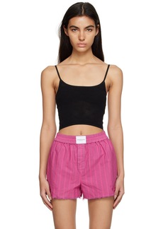 T by Alexander Wang alexanderwang.t Black Cropped Camisole