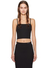 T by Alexander Wang alexanderwang. t Black Cropped Camisole