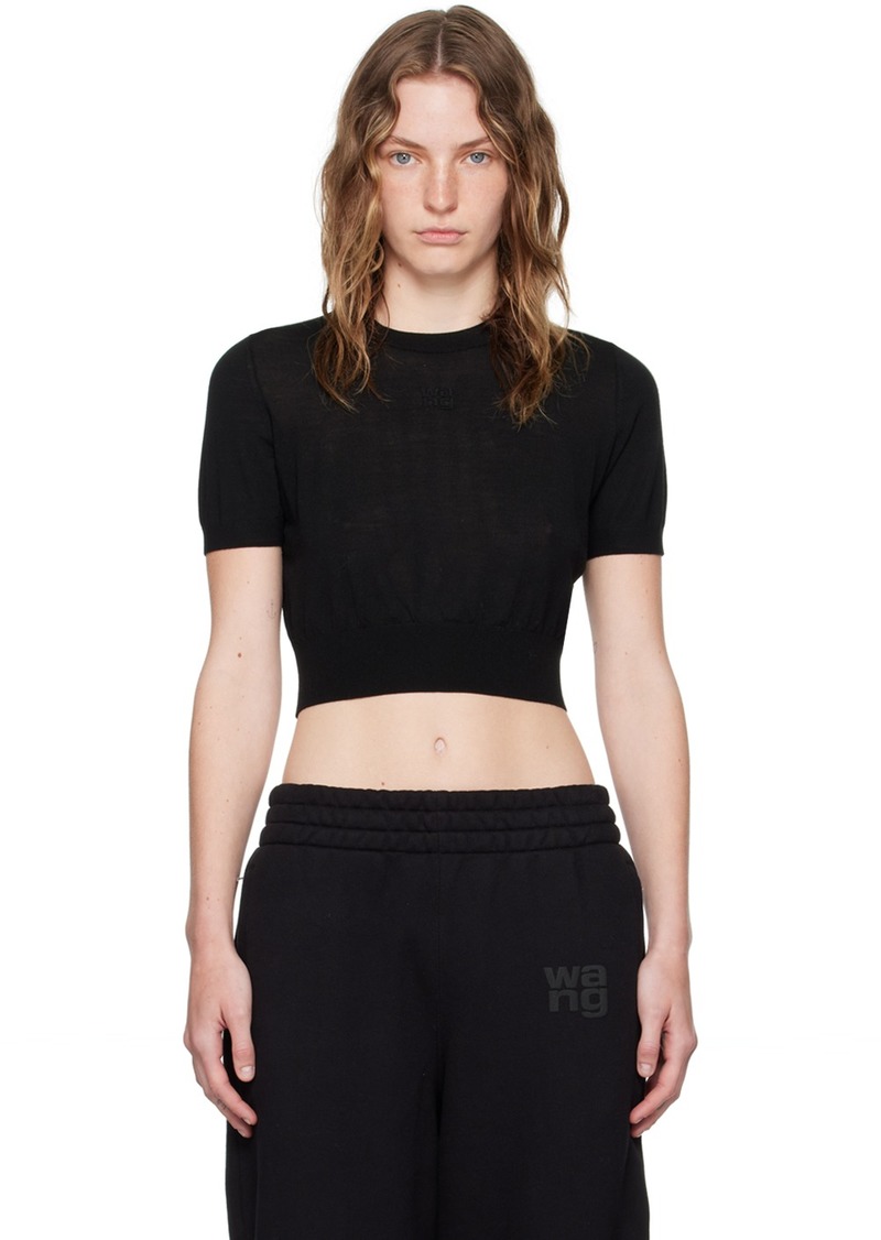 T by Alexander Wang alexanderwang. t Black Embossed Logo T-Shirt