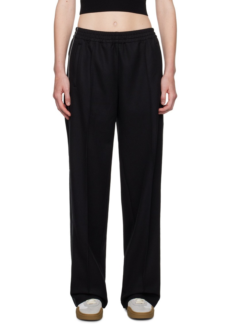 T by Alexander Wang alexanderwang. t Black Logo Tape Lounge Pants