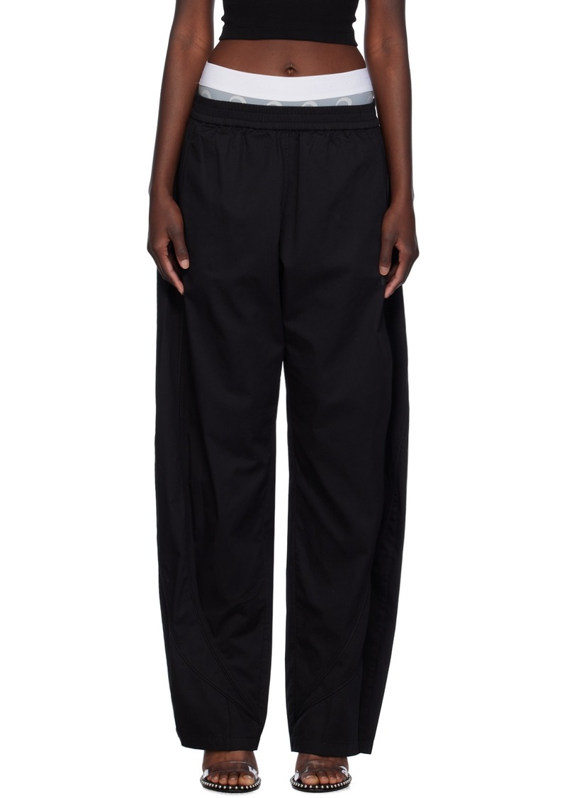 T by Alexander Wang alexanderwang. t Black Piped Trousers