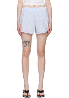 T by Alexander Wang alexanderwang. t Blue Track Shorts