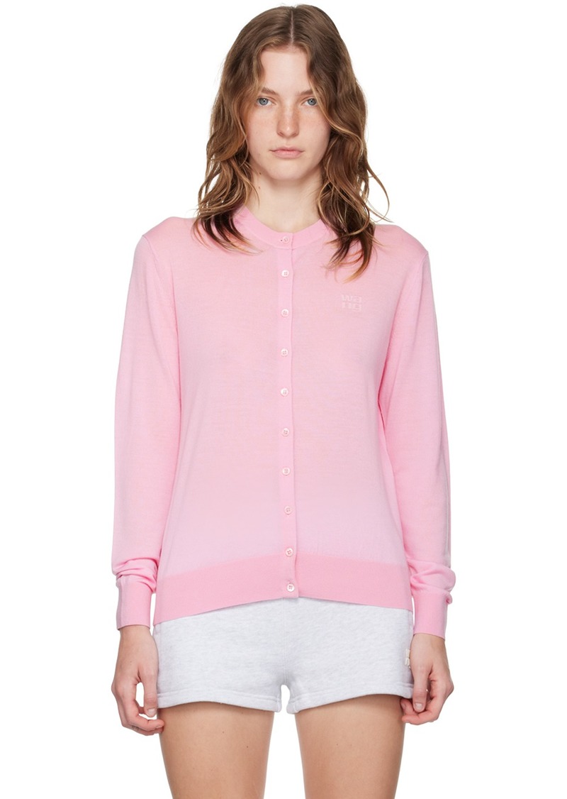 T by Alexander Wang alexanderwang. t Pink Classic Cardigan