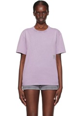 T by Alexander Wang alexanderwang.t Purple Faded T-Shirt