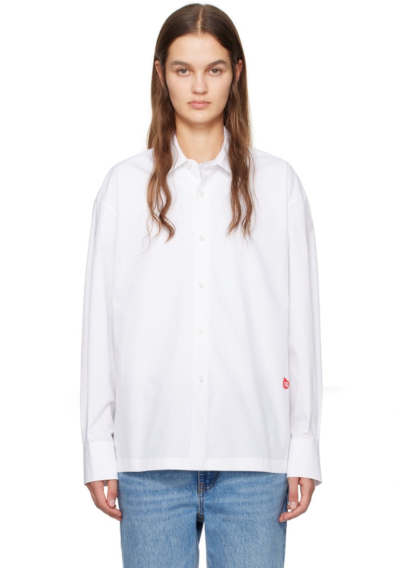 T by Alexander Wang alexanderwang. t White Button Up Shirt