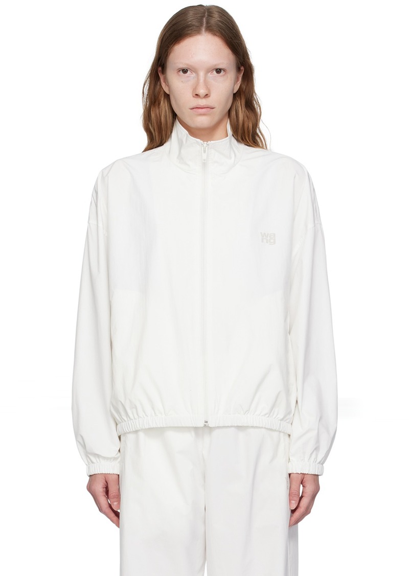 T by Alexander Wang alexanderwang. t White Coaches Track Jacket