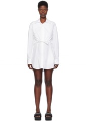 T by Alexander Wang alexanderwang.t White Layered Dress