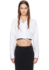 T by Alexander Wang alexanderwang. t White Layered Shirt