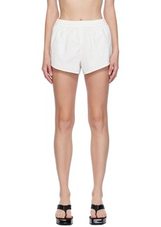 T by Alexander Wang alexanderwang. t White Marathon Shorts