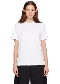 T by Alexander Wang alexanderwang. t White Puff Logo T-shirt