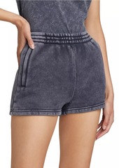 T by Alexander Wang Essential Terry Puff Logo Sweatshorts