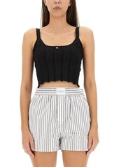 T BY ALEXANDER WANG CROP TOP