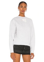 Alexander Wang Foundation Terry Crewneck Sweatshirt