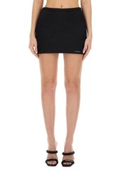 T BY ALEXANDER WANG STRETCH MINI SKIRT