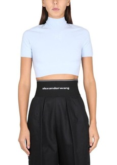 T BY ALEXANDER WANG TOP CROPPED