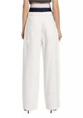 T by Alexander Wang Tri-Layer Baggy Jeans