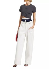 T by Alexander Wang Tri-Layer Baggy Jeans