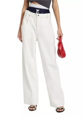 T by Alexander Wang Tri-Layer Baggy Jeans