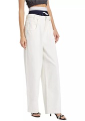 T by Alexander Wang Tri-Layer Baggy Jeans