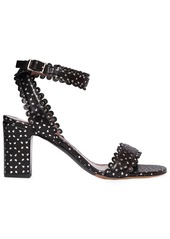 Tabitha Simmons 70mm Letitia Perforated Leather Sandals