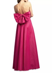 Tadashi Strapless High-Low Gown