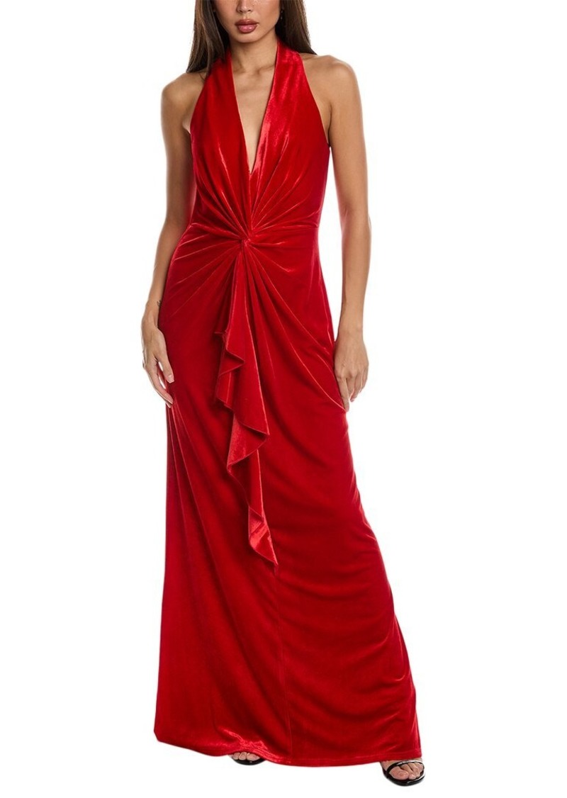 Tadashi Shoji Velvet Gown