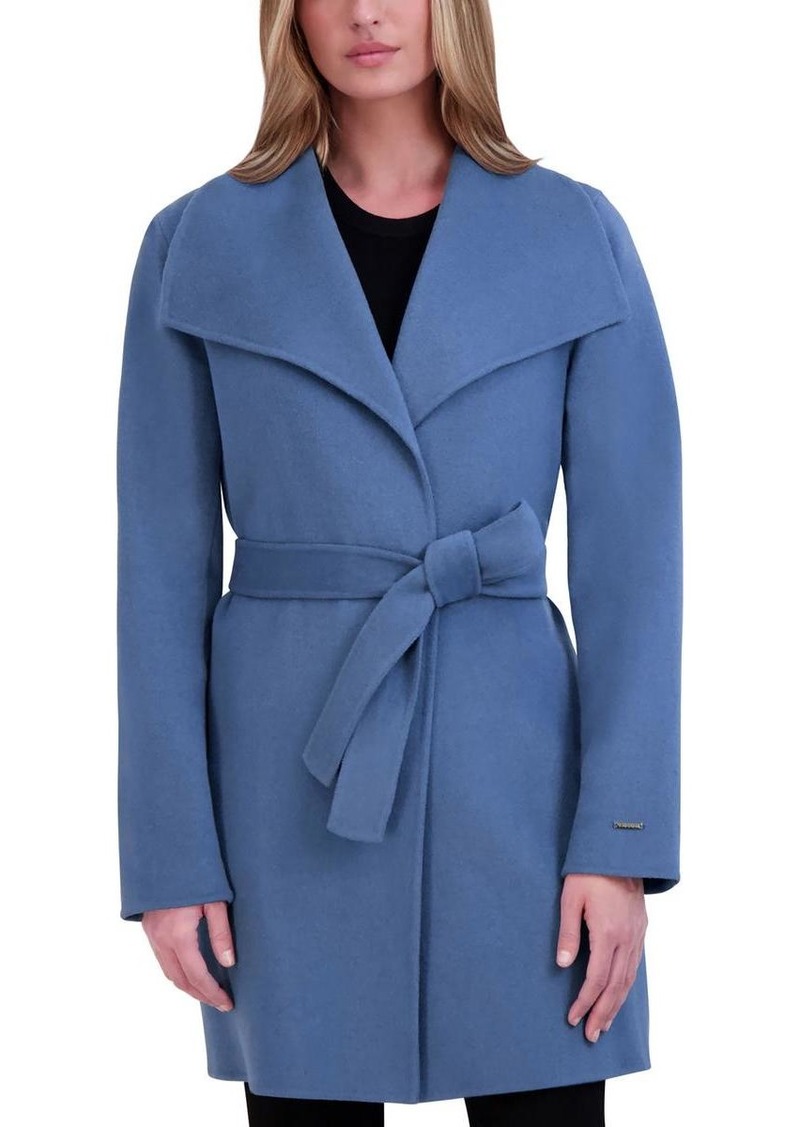 Tahari Ella Womens Winter Wool le Wrap Coat