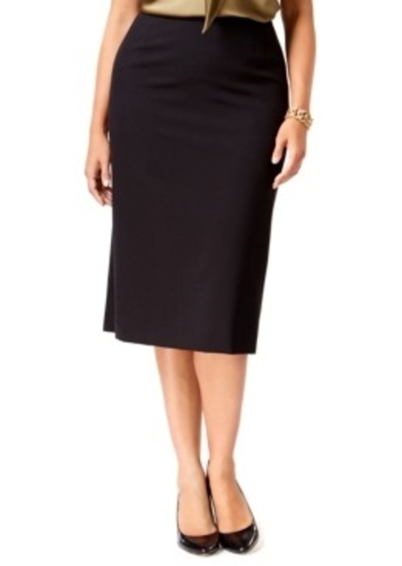 Tahari Tahari Asl Plus Size Midi Pencil Skirt | Skirts