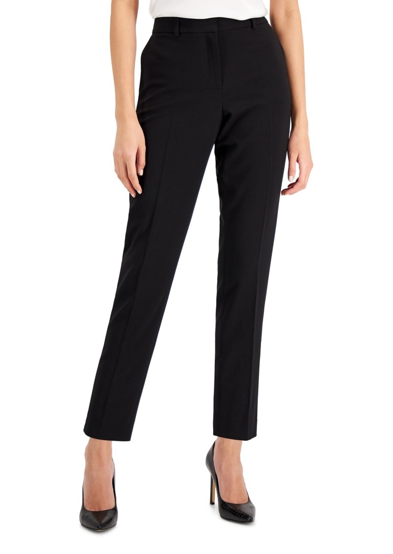 Tahari Asl Shannon Suit Straight-Leg Pants - Black